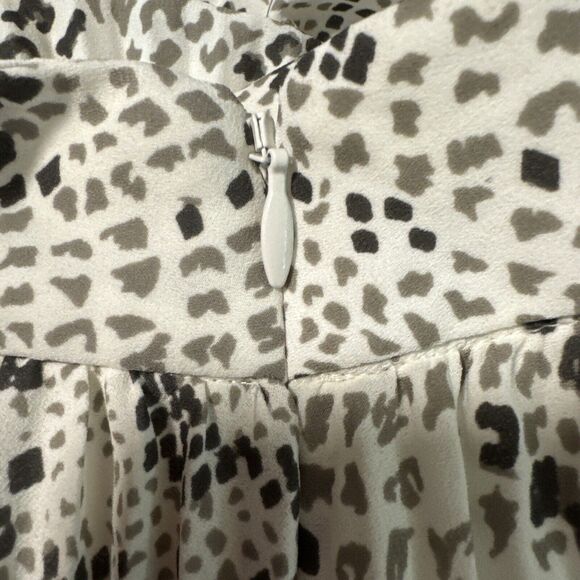 J. Crew Snake Print Pleated Midi Skirt Sz 6 Animal Print Career - Picture 8 of 8